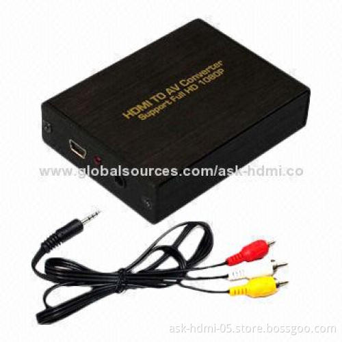 HDMI to CVBS+L/R Analog Audio Signal Output Converter